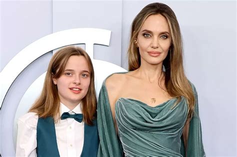 angelina hope|Angelina Jolie and Daughter Vivienne Wear Matching Outfits at .